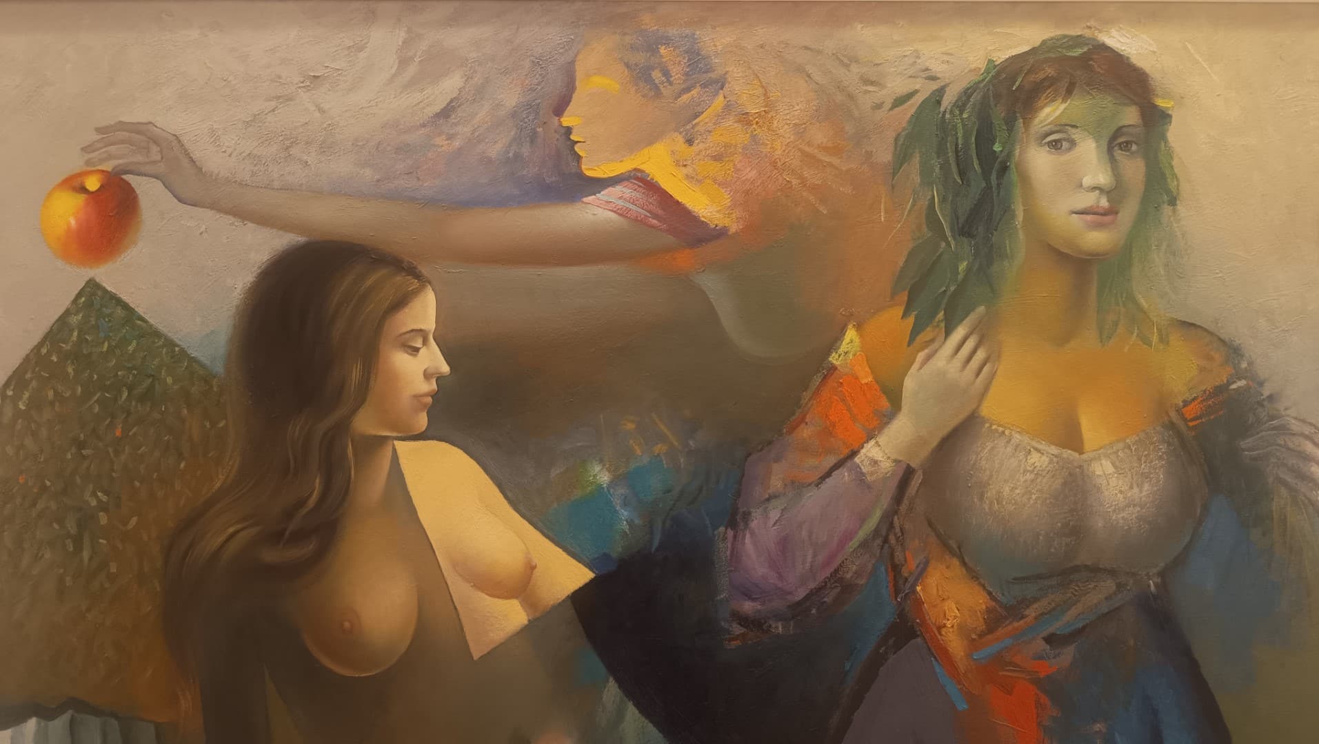 Slika Petra Jakelića / A painting by Petar Jakelić