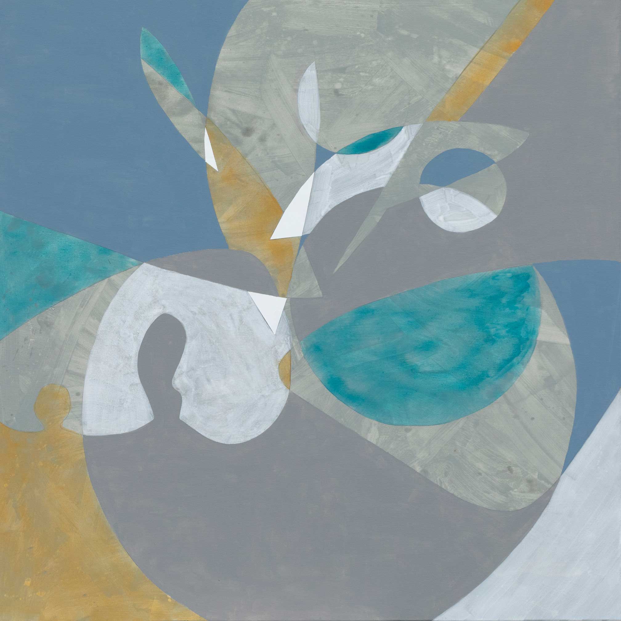 Tea Morić Šitum - Intuicija, akril i ulje na platnu, 2023., DLightful galerija / Intuition, acrylic and oil on canvas, 2023, DLightful Gallery