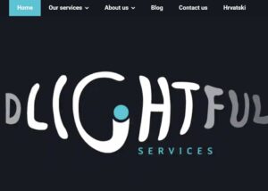 DLightful Services website/web stranice - graphic design/grafički dizajn, web dizajn/web design