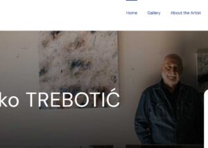 Matko Trebotić website/web stranica by DLightful Services