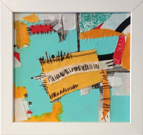 Irena Vasilj - Igra, kombinirana tehnika, 2024., DLightful galerija / Game, mixed media, 2024, DLightful Gallery