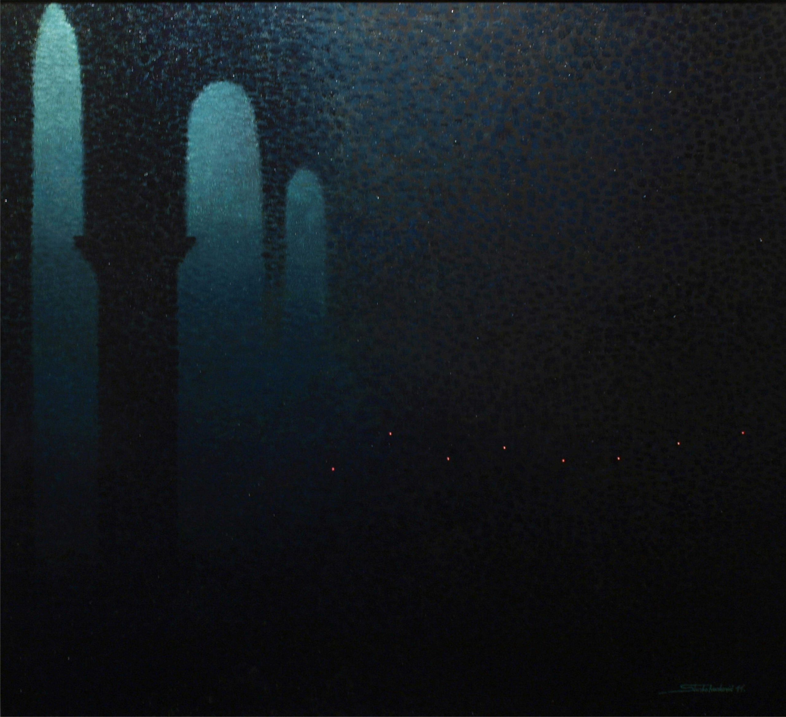 Stanko Ivanković - Oči, ulje na lesonitu, 2011., DLightful galerija / Eyes, oil on wood, 2011, DLightful Gallery